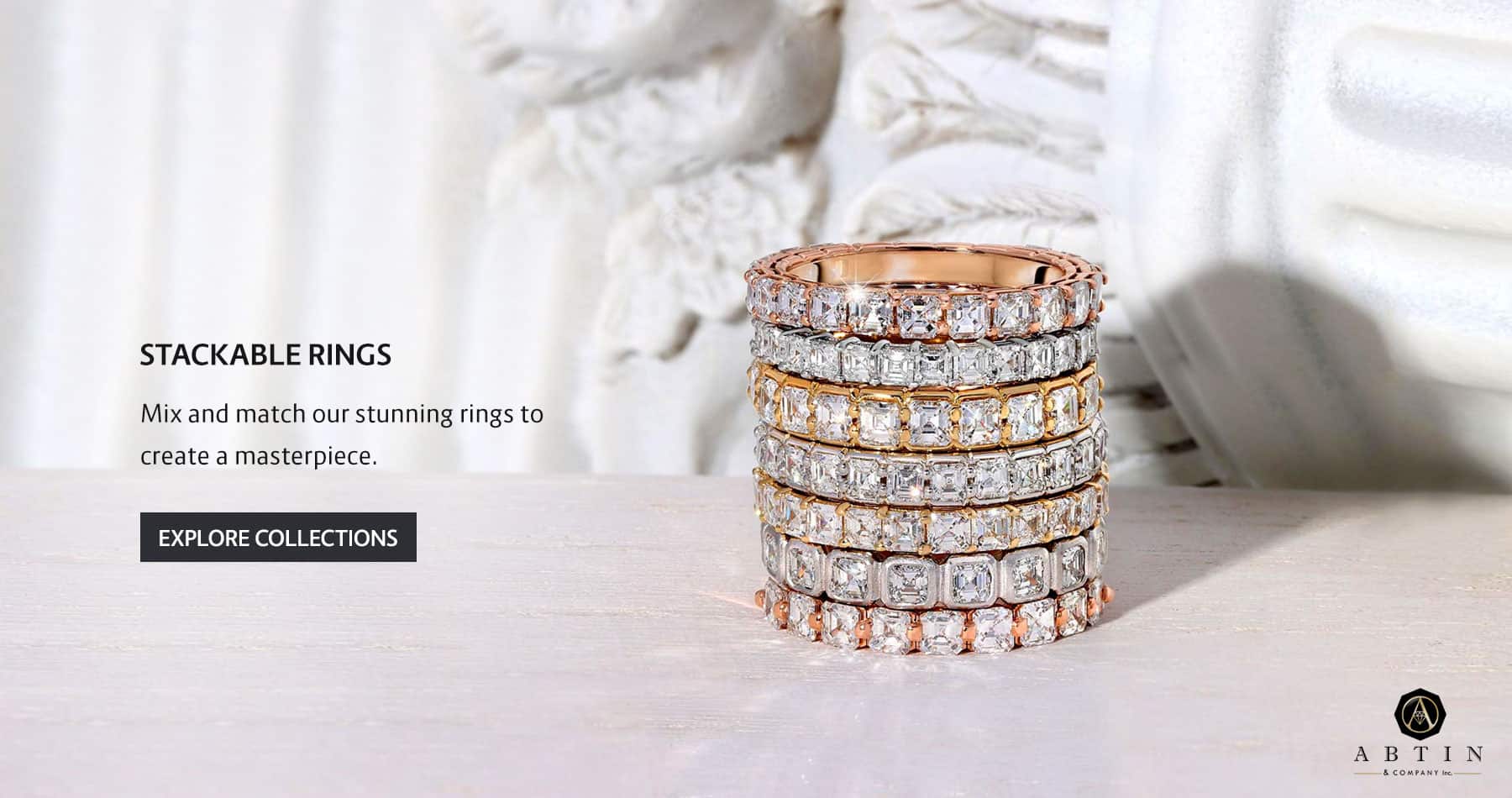 Abtin and Co Stackable Rings at Tulsa Diamond House