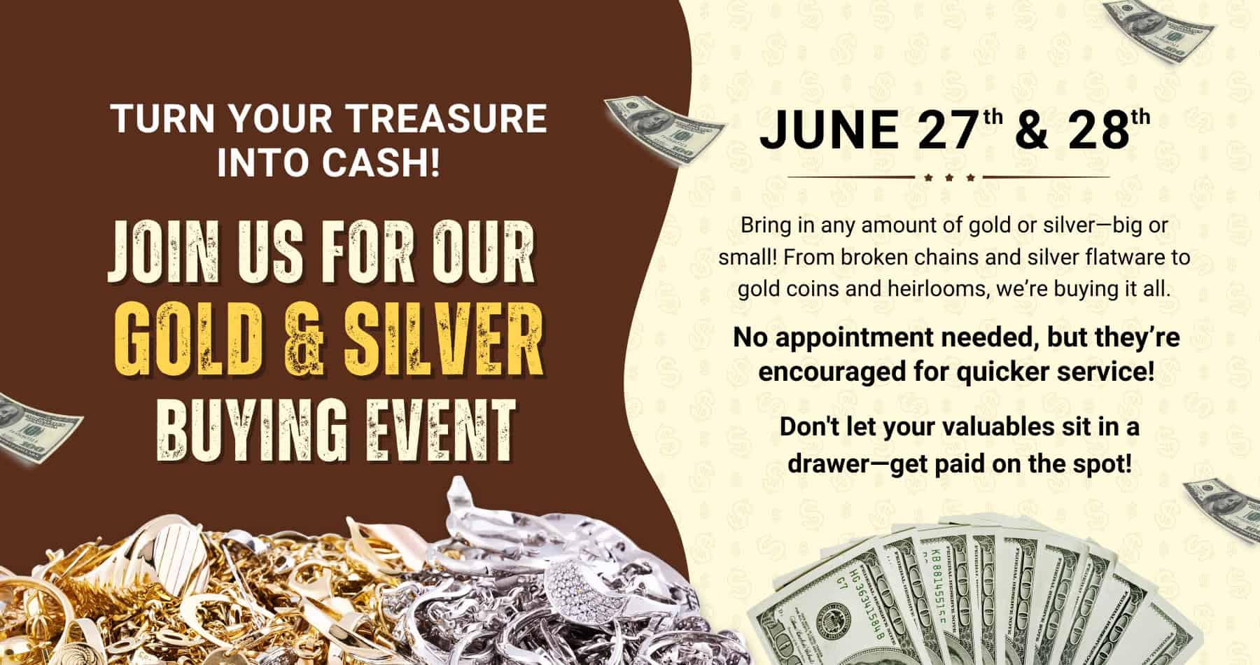 Gold and Silver Buying Event at Tulsa Diamond House